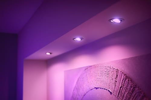 Spot encastrable connecté dimmable GU10 350 lm IP20 Philips Hue - vue 10