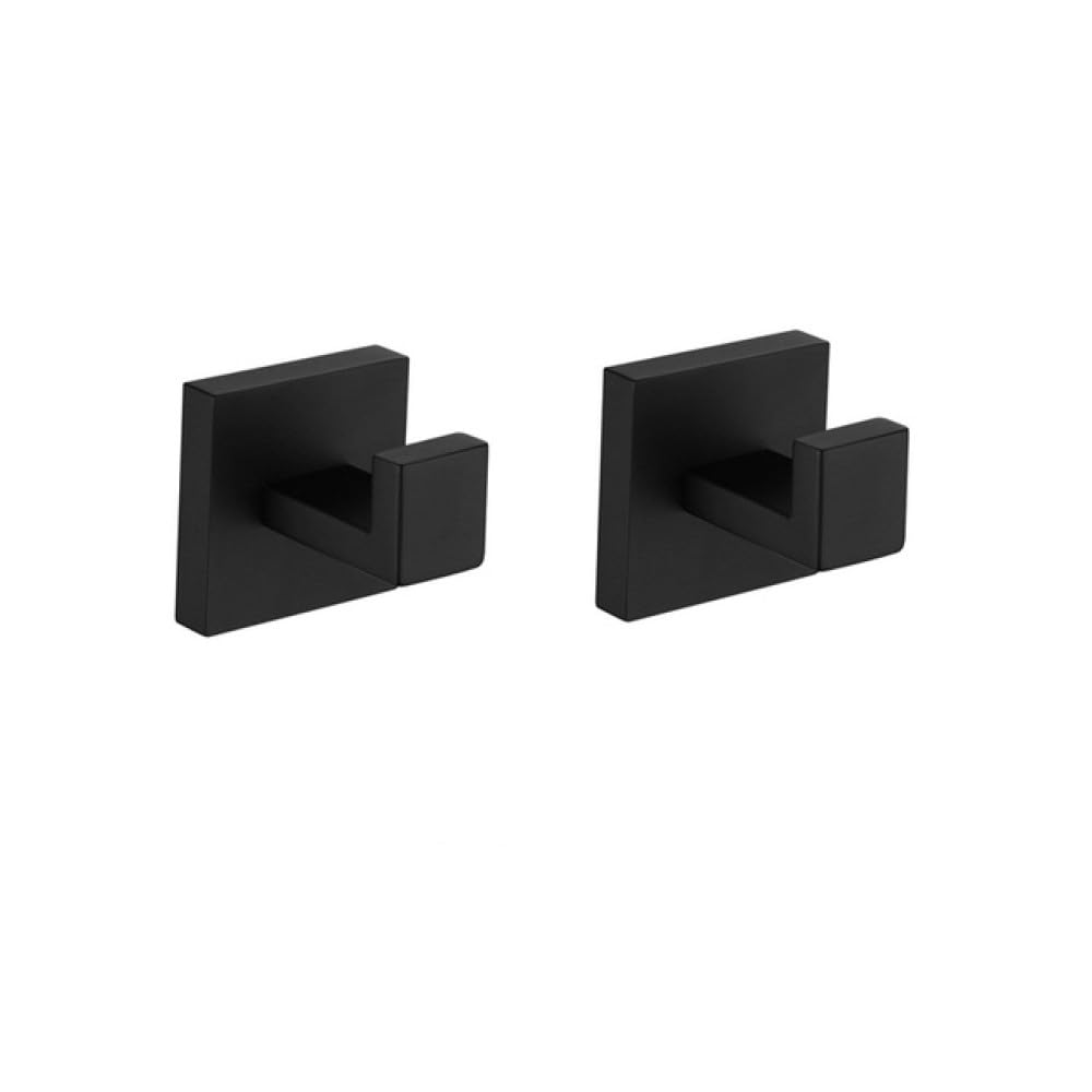 Set di accessori da bagno in acciaio inox 304, con porta asciugamani, porta carta igienica, dispenser di sapone liquido, 2 ganci per accappatoio, accessori da bagno moderni