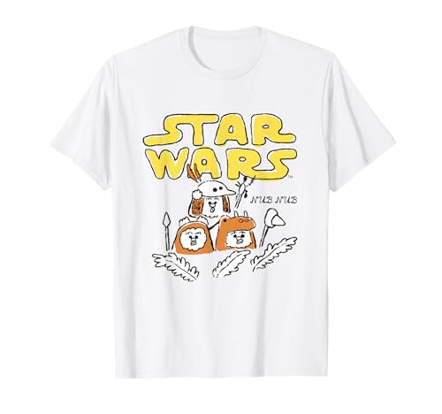 T-shirt Star Wars Ewok Yub Nub Doodle imprimé graphique original pour homme et femme