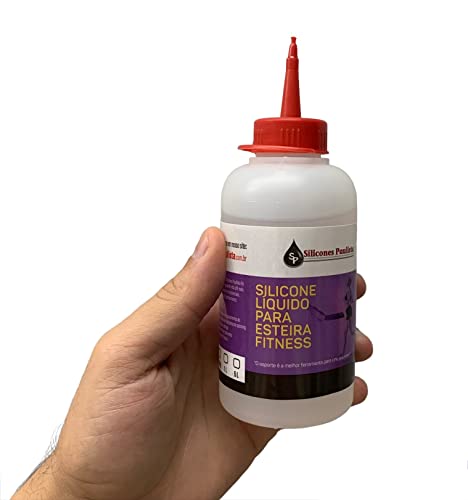 Silicone 250ml Profissional Para Lubrificar Esteira Elétrica Retira Ruído Paulista