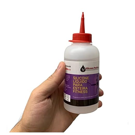 Silicone 250ml Para Lubrificar Esteira Protege Corrreia Trilho e Uso Geral Paulista