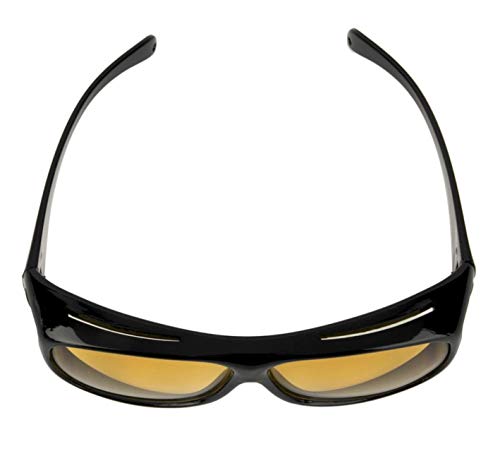 OCULOS PARA DIRIGIR VISÃO NOTURNA CICLISMO LENTE AMARELA T1504