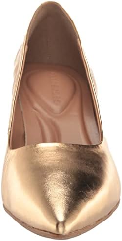 Aerosoles Women's Ivory Pump, Gold Leather, 6 | Image 1