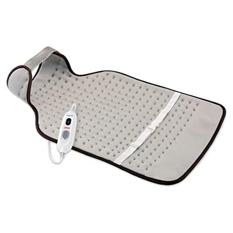 Ufesa Flexy Heat NCD Complex Ergonomic Electric Pad 42 x 63 cm, 100 W, Ultra-Soft Microfiber, 3 Temperature Levels, Automatic Shut Off Cover