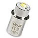 HQRP High Power 3w LED Bulb for Maglite 3D 4D 5D 6D / 3C 4C 5C 6C Cell Torch Flashlights Conversion Bulb Upgrade plus HQRP Coaster