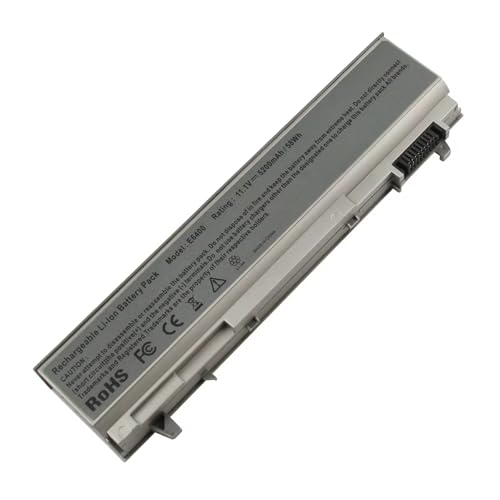 Batterie Dell Latitude haute capacité 5200mAh avec cellules Lithium stables 11.1V