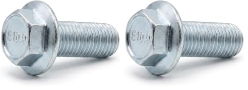 Image of Brand M12-1.25 x 30mm ISO Grade 10.9 Hex Flange Bolt - JIS B1189, Fully Threaded, Japanese Industry Standard Hardware (1pc) (Pack of 2)