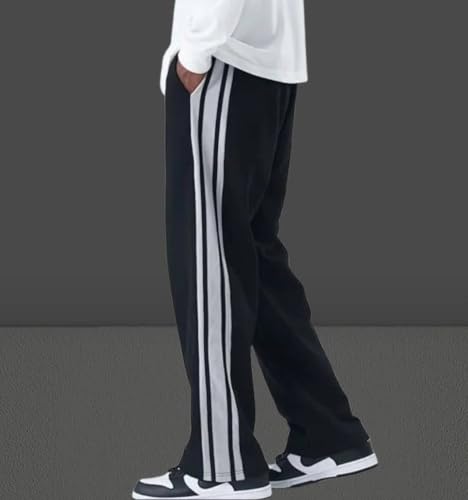 Image of MiraMichi Men's Stretchable Lycra Track Pants | Slim Fit Activewear for Gym, Yoga & Casual Wear