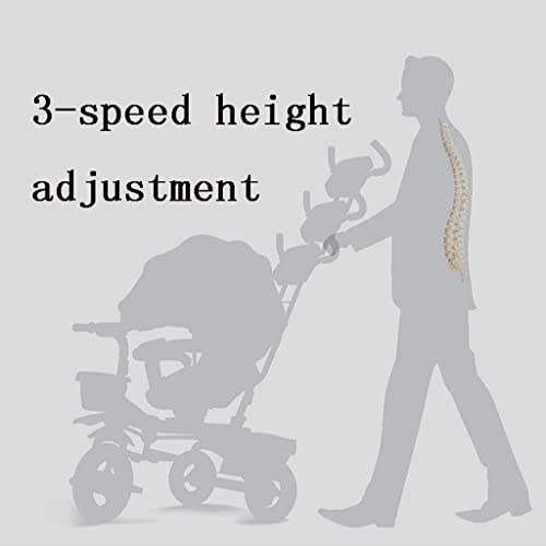 NUBAO Dreiräder Für Kinder ab 1 Dreirad Trike Baby Kinder Kinder Dreirad Fahrt auf 3 Rädern Sichere Baldachin Bike w… – Bild 4