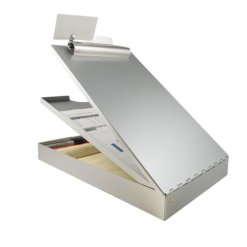 Saunders Cruiser-Mate Heavy Duty Aluminum Dual Storage Clipboard, Letter...