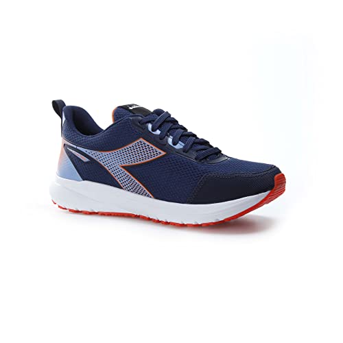 Tênis Diadora Trevi, Masculino, Marinho/Azul/Laranja Neon; 41