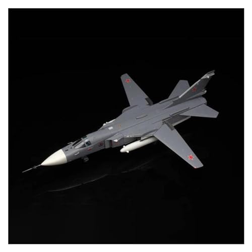 Evita maquetas frágiles con el modelo de combate SU-24 1:72 diecast, réplica estática muy resistente
