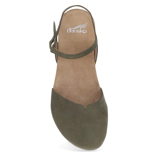 Image of Dansko Rowan Sandal for Women - Memory Foam and Cork Footbed for Comfort and Arch Support - Lightweight Rubber Outsole for Long-Lasting Wear - Versatile Casual to Dressy Footwear