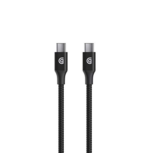Griffin Technology Premium USB-C Charge/Sync Cable, 3-ft (.9-m), Black (GC43311)