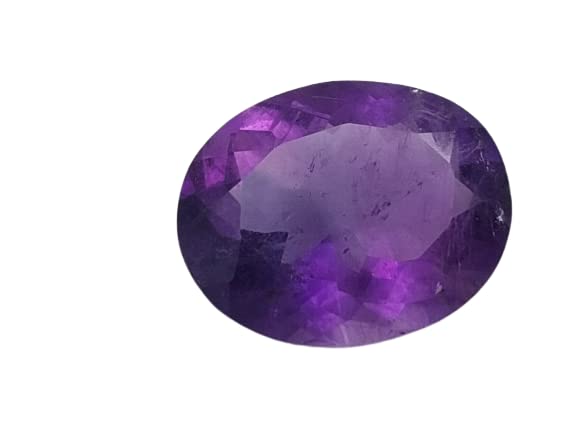 Améthyste naturelle ovale violette de qualité supérieure pour haute joaillerie
