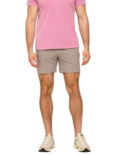 Image of Chubbies Everywear Men's Shorts - Mens Shorts Casual 6in Inseam, Elastic Waist, Water-Resistant, Zipper Pocket