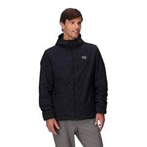 Outdoor Research Men’s Vesper Insulated Hoodie | Lightweight, Water Resistant Hiking Jacket, 4-Seasons Comfort