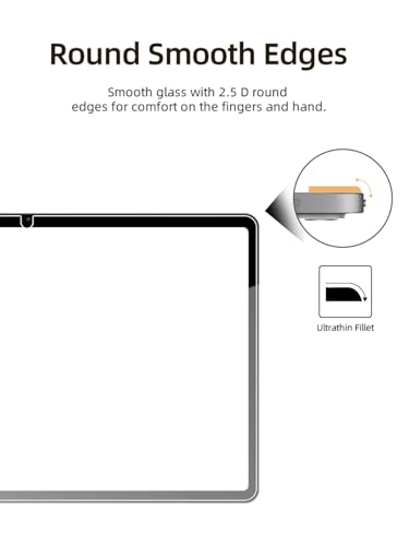 Protector de pantalla vidrio templado para POWMUS M518 11" 2 pack miniatura 2