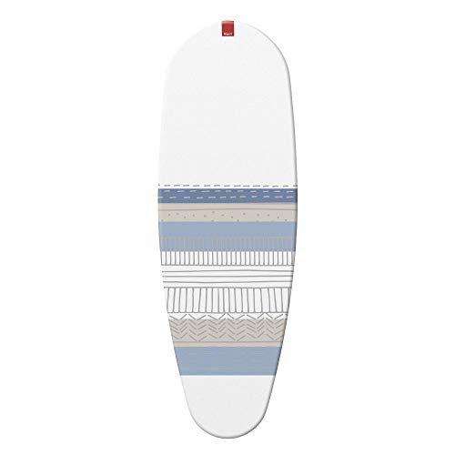 Miniatura 2 de Rayen Funda Tabla De Planchar Universal Funda De Planchar Ajuste Easyclip 4 Capas: Espuma, Muletón, Tejido 100 Algodón, Calidad Titanium Gama Premium Medida: 130x47 Cm Estampado