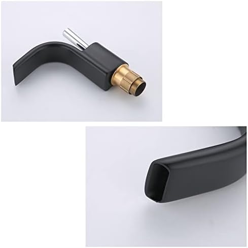 バスルームのシンクの蛇口、洗面台の蛇口、白い洗面台のミキサータップ、バスルームの蛇口、温水と冷水、クローム仕上げ、真鍮、トイレのシン