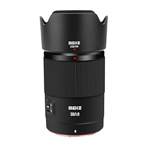 Meike 50mm F1.8 Auto Focus STM Stepping Motor Full Frame Portrait Lens Compatible with Nikon Z Mount Cameras Z50, Z50II, Z5, Z6, Z7, Z6II, Z7II, Z6III, Z9, Z30, Z fc