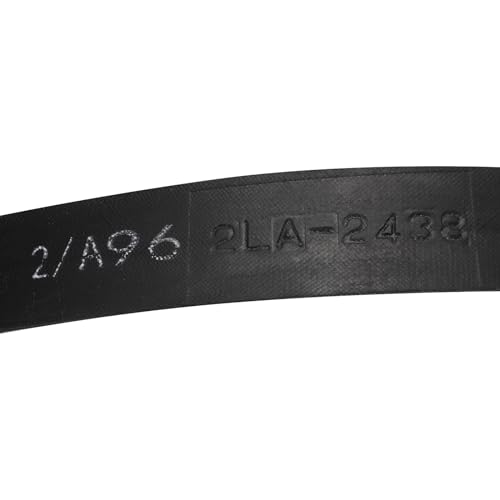 Image of uxcell 2 /A96 or 2 /4L980 Banded V-Belt Classic Wrapped Rubber, 2 Banded /2 Ribs, A Profile, 96 inch(2438mm) Inside Circumference