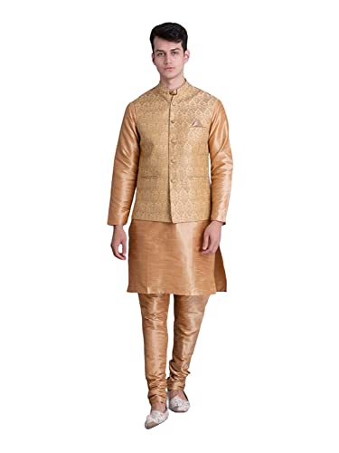 Image of Ethluxis Men's Silk Blend Kurta Set