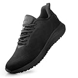 Slip Resistance You Can Trust: Walk confidently on oily or wet floors. The non-slip outsole provides superior grip and traction, making these ideal for kitchen, restaurant, and other slippery work conditions Breathable Knit Fabric Upper: Crafted with...
