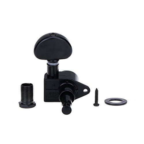 Wilkinson 3L3R Roto Style Scellé Guitare Mécaniques Set pour Gibson ou Epiphone Les Paul, Noir - Les Beatles, Paul McCartney, John Lennon, RIngo Starr, George Harrison Wilkinson 3L3R Roto Style Scellé Guitare Mécaniques Set pour Gibson ou Epiphone Les Paul, Noir – Image 6