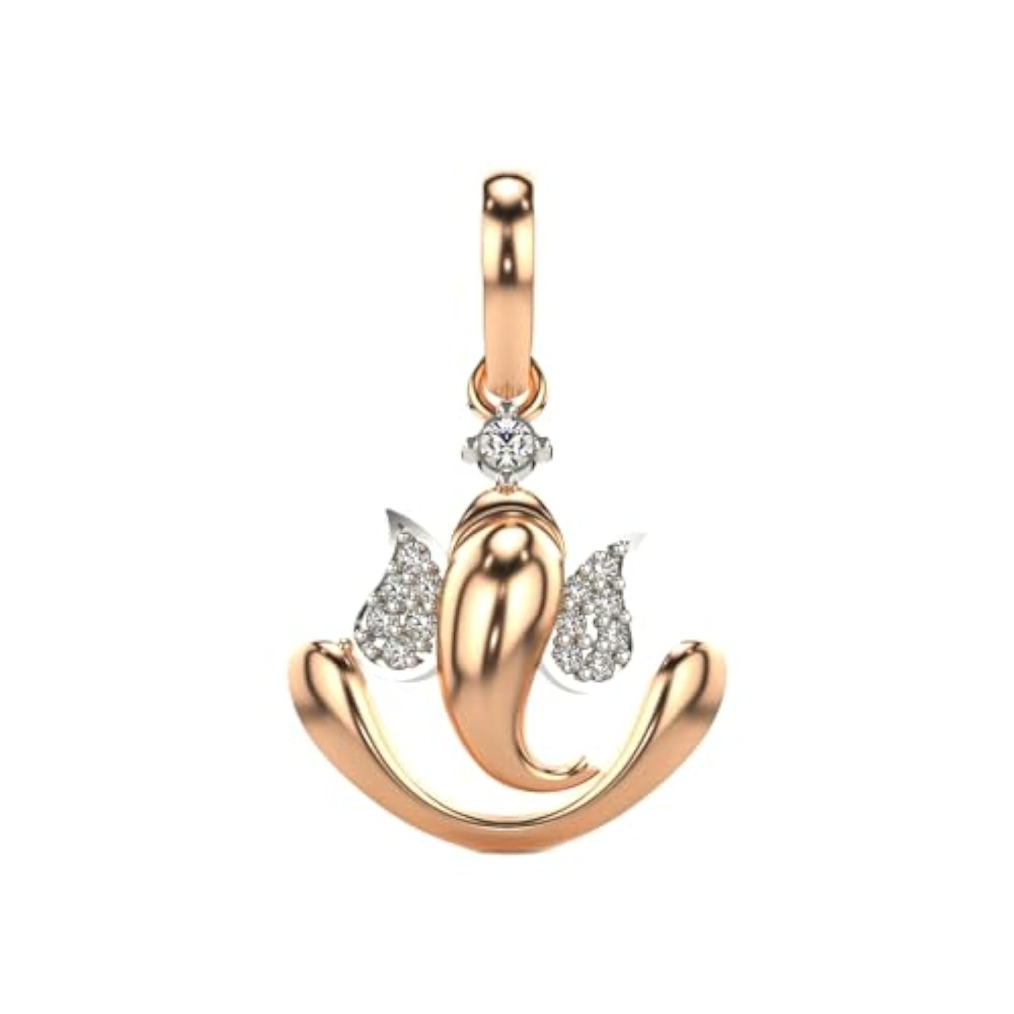 Women's Stylish Sterling Silver & Lab Grown Diamond Pendant