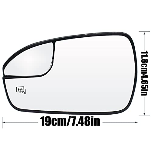 Espejo retrovisor sin puntos ciegos para Ford Fusion 13-20 calefactable 2
