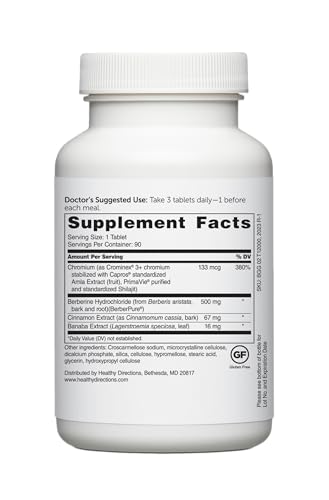 Dr. Whitaker's Berberine GlucoGold Supplement