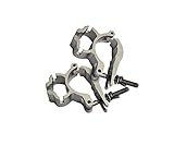 Event Decor Direct 2 Universal Drape Support Clamp - for Adjustable or Fixed Uprights - Adjustable Clamp for Hanging Banners - Backdrop Accessories - 2 Pieces