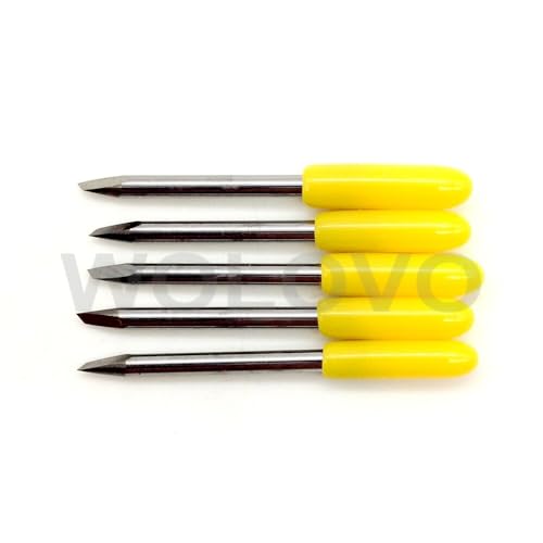 Kit 5 Facas Lâmina De Corte Para Plotter Mimaki Foison 30° 1,5mm