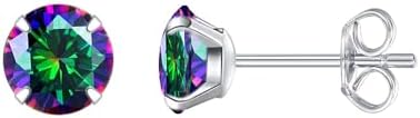 G23 Titanium Earrings, Implant Grade Hypoallergenic Pure Titanium Stud Earrings for Sensitive Ears for Women Girls