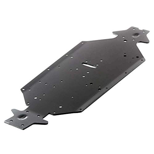 Arrma Chassis Aluminum SWB Silver/Blue Typhon (AR320188)