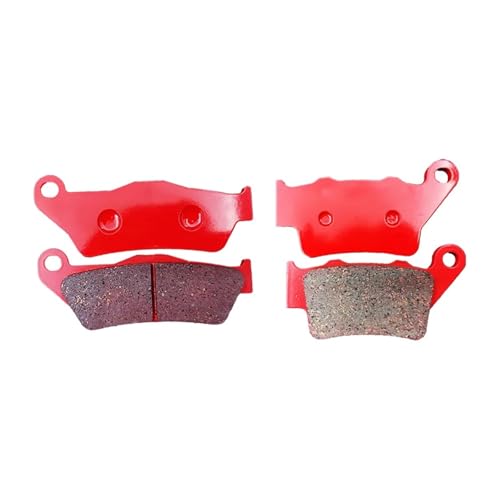 Plaquettes de frein moto CR 125 TE 250 WR 300 disques avant arrière céramique