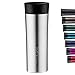 Produktbild 720°DGREE Premium Thermobecher PleasureToGo - 450ml, BPA-Frei, Auslaufsicher - Schlanker Edelstahl Kaffeebecher to go, Isolierbecher, Reisebecher Travel Mug mit Deckel - 360°-Trinköffnung - 5h heiß