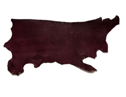 Buckleguy.com Wickett & Craig English Bridle Leather, Side, Eggplant