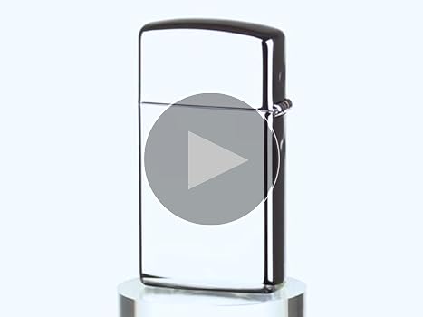 Amazon.co.jp: ZIPPO(ジッポー) ライター 無地 スリム 1610 ハイ