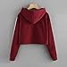 Sudaderas a Rayas Adolescentes Chicas Mujer Tumblr Sudaderas con Capucha Estampado Blusa...