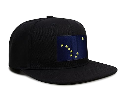 Image of International Tie State Hat for Men and Women, Adjustable Snapback Trucker Baseball Cap with Embroidered Patch