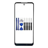 VIESUP for Moto G Power (2022) Front Glass Replacement - Touch Screen Outer Lens Panel for Motorola Moto G Power 2022 Moto XT2165 6.5' Front Glass with Tools (No LCD and Touch Digitizer)