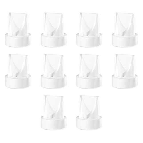 Image of TOVVILD 10PCS Duckbill Valves Compatible with Momcozy M5/M6/V1/V1 Pro/V2/V2 Pro, Breast Pump Replacement Parts Accessories for Momcozy Pump,10PCS