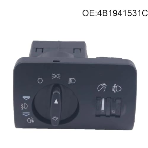 Interruptor de luces para solucionar fallos de faros en Audi A6 C5 2