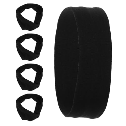5pcs Youth Sports Headband Boys and Girls Hair Bands Elastic Non-slip Moisture Absorption for Soccer Football Baseball Boys Girls