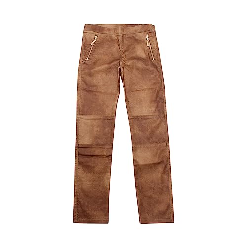 Pantalon Twinset fille effet vintage en coton doux de qualité premium
