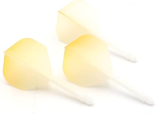 Miniatura 5 de CUESOUL Eje de dardos integrado y vuelos graduados de color estándarforma de ala grande