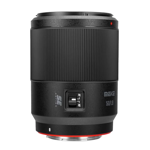 Image of Meike 50mm F1.8 Auto Focus STM Stepping Motor Full Frame Portrait Lens Compatible with Sony E Mount Cameras A7 A7R A74 A7R4 A7III A7RII A7RIII A7SIII A9