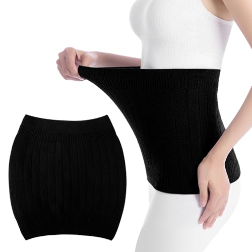 Leikedun Cinturón Térmico de Cachemira para Cadera, Faja Lumbar Caliente, Negro, Soporte para Cintura y Alivio de Dolores Menstruales Leikedun Cinturón Térmico de Cachemira para Cadera, Faja Lumbar Caliente, Negro, Soporte para Cintura y Alivio de Dolores Menstruales